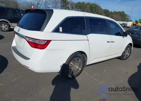 2011 Honda Odyssey Ex-L from USA, damaged, VIN 5FNRL5H64BB087362
